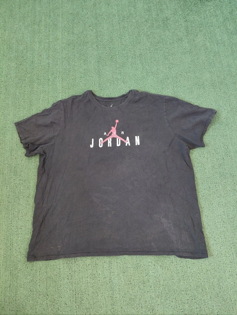 Air Jordan Black Plus Size Sports Activewear T Shirt Sz XXXL